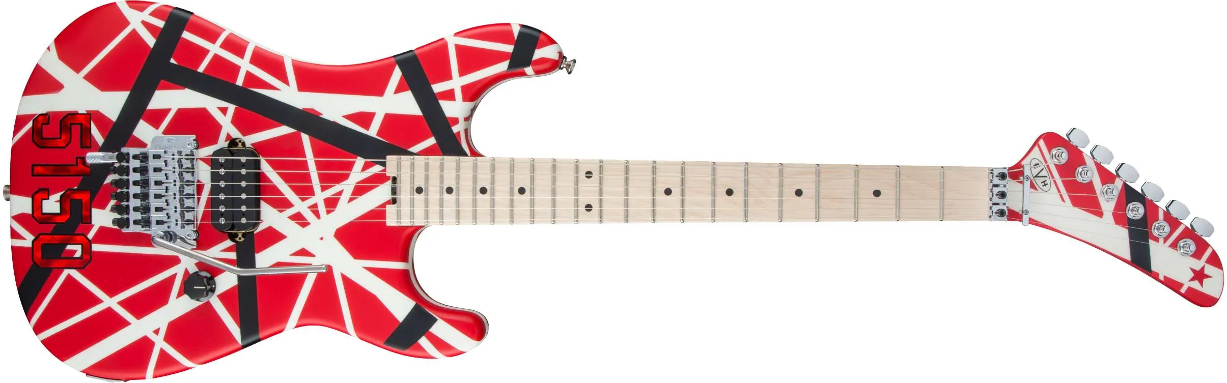 Guitarra Eléctrica EVH Striped Series 5150