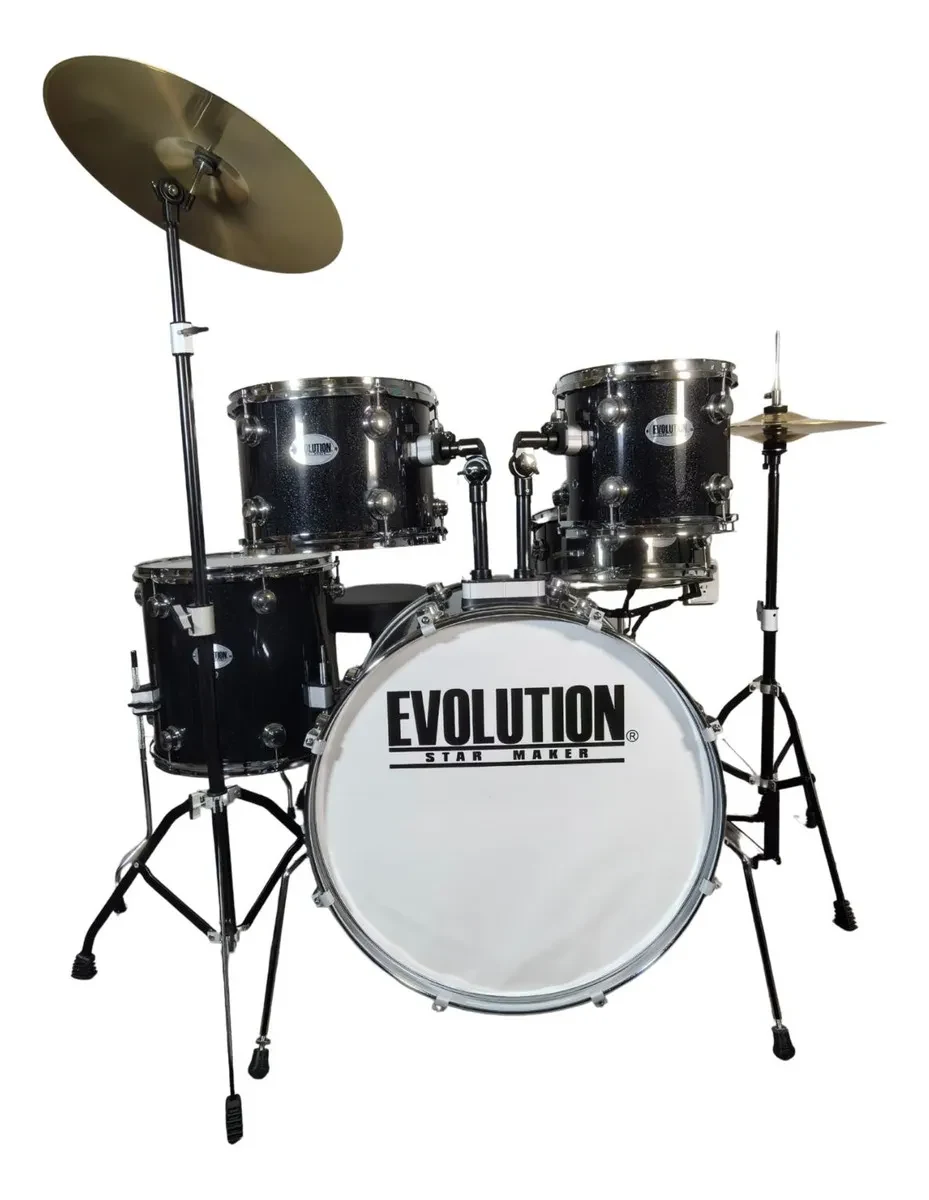 Batería Evolution Starmaker de Madera de Arce Color Negro