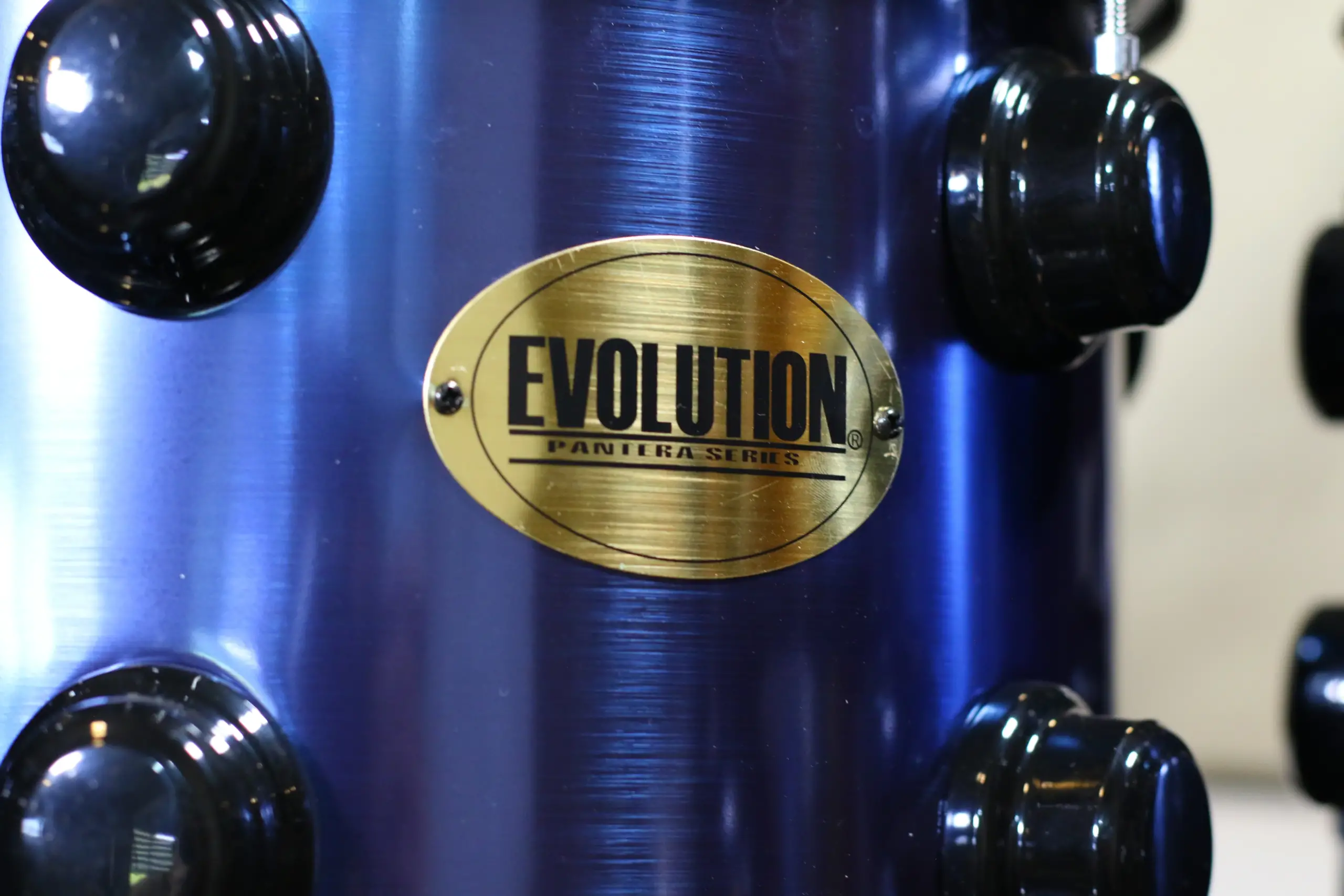 Batería Pantera Evolution 6 Piezas Color Azul Metálico - Imagen 12