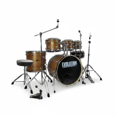 Batería Pantera Evolution de 6 Piezas con Bombo de 22"