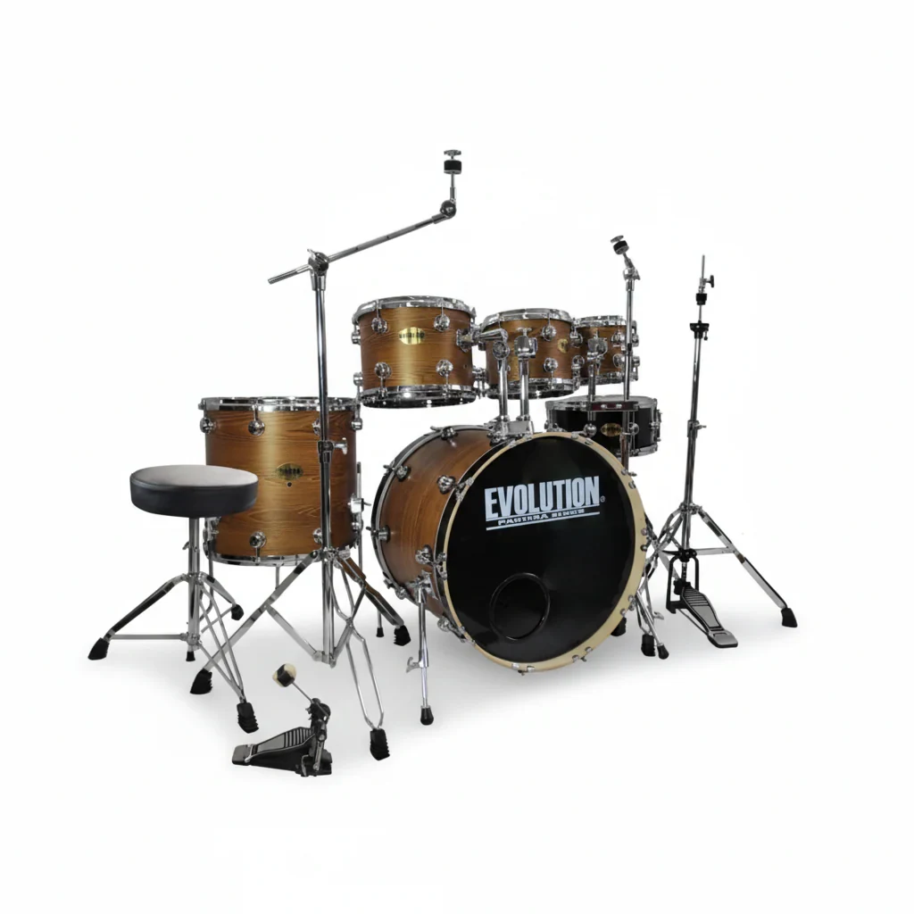 Batería Pantera Evolution de 6 Piezas con Bombo de 22"