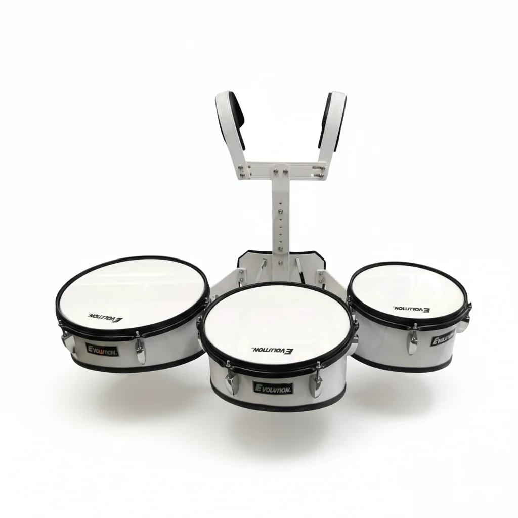 Evolution Multitenor de 3 Tambores 10", 12", 13" con Baquetas Liverpool NI-7AN