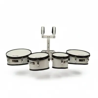 Set de 4 Tambores de Marcha Evolution 8" 10" 12" 13" con Baquetas Liverpool NI-7AN