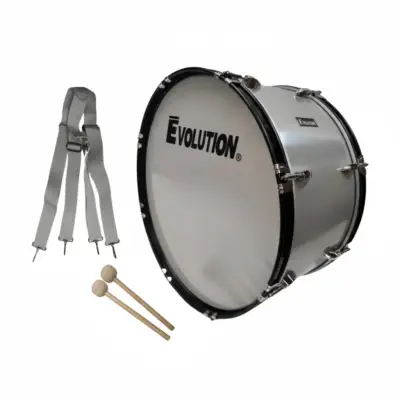 Tambora de 24" × 12" Carcasa de Aluminio para Marcha