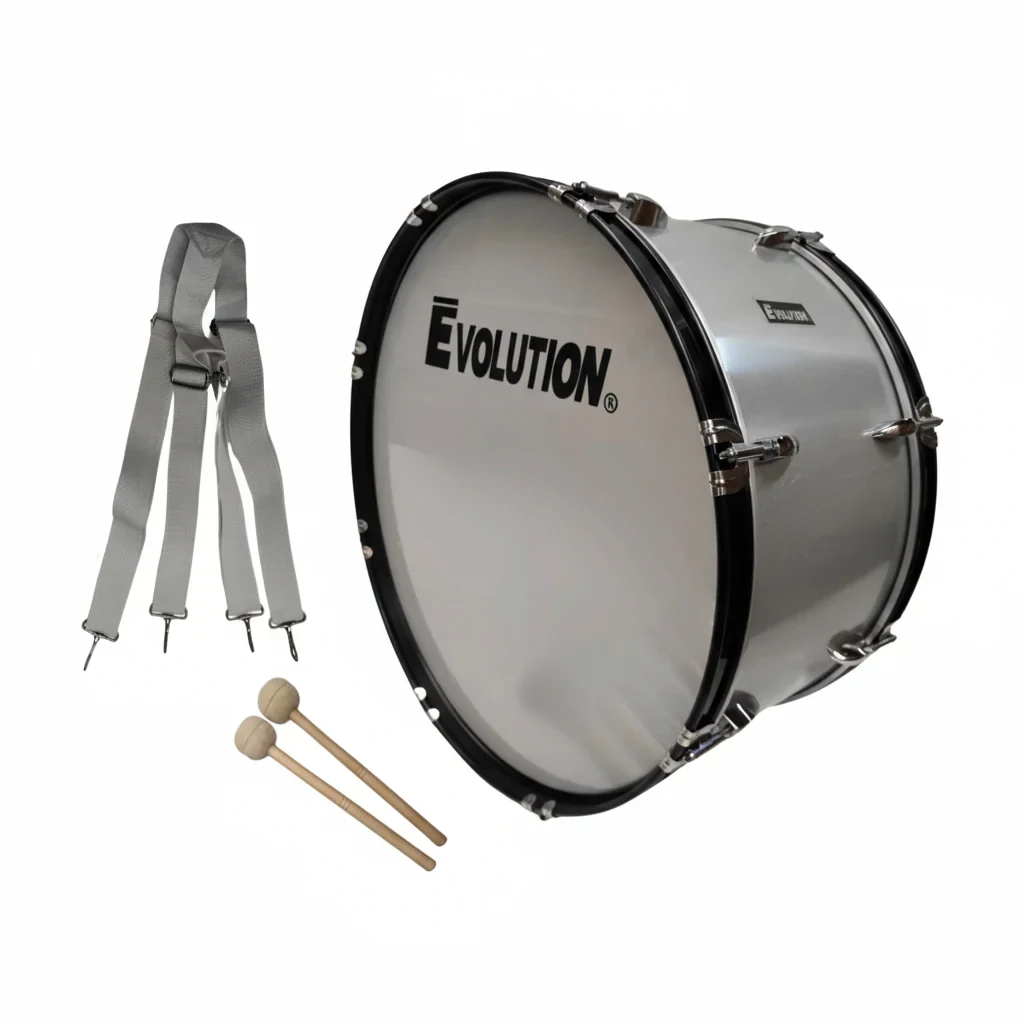 Tambora de 24" × 12" Carcasa de Aluminio para Marcha