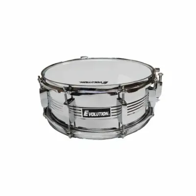 Evolution Tarola de Metal 14" x 5.5" con Doble Tornillo y Baquetas Liverpool NI-7AN