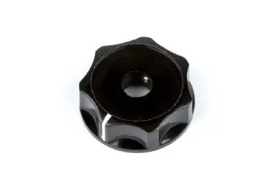 Botón Concentríco Inferior Negro para Jazz Bass o Precision Bass