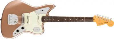 Fender American Professional Classic Jaguar Faded Firemist Gold