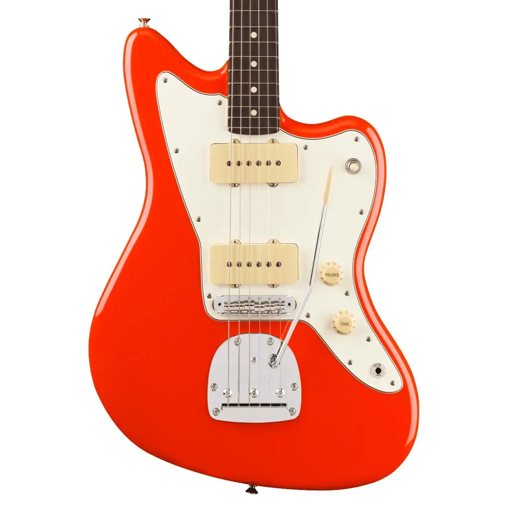 Fender Player II Jazzmaster con diapasón de palo de rosa color rojo coral - Imagen 3