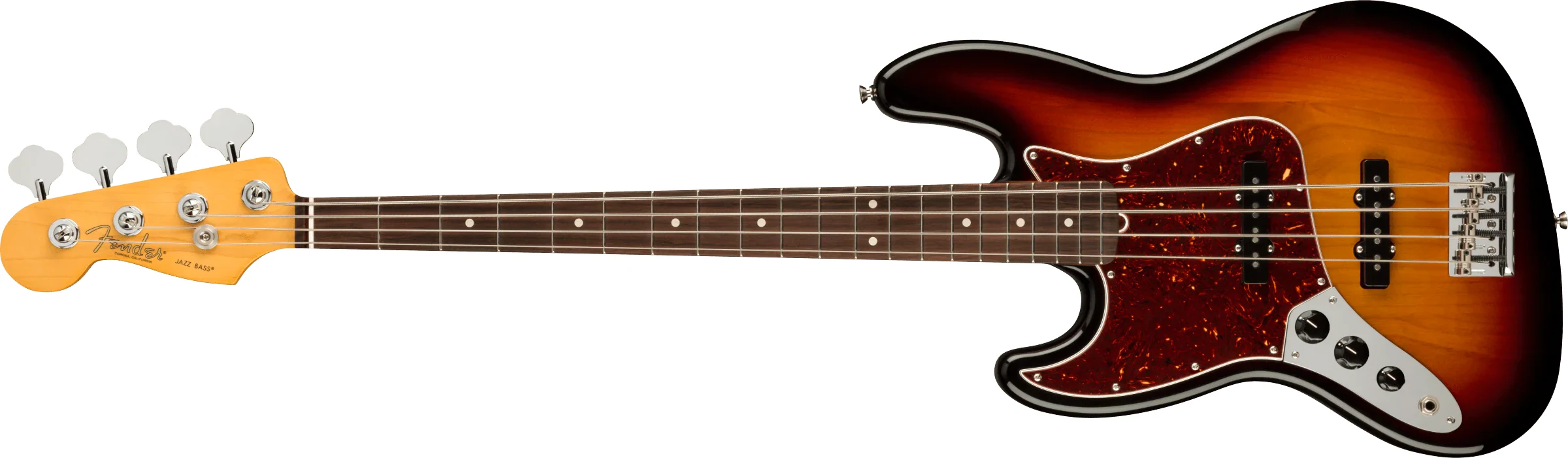 Fender American Professional II Jazz Bass Zurdo 3-Color Sunburst