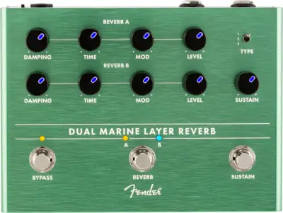 Pedal Dual Marine Layer Reverb Fender
