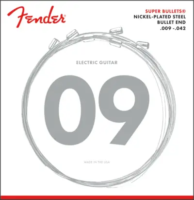 Juego de Cuerdas Fender 3250 Super Bullets 9-42