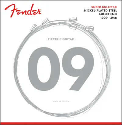 Juego de Cuerdas Fender 3250 Super Bullets 9-46