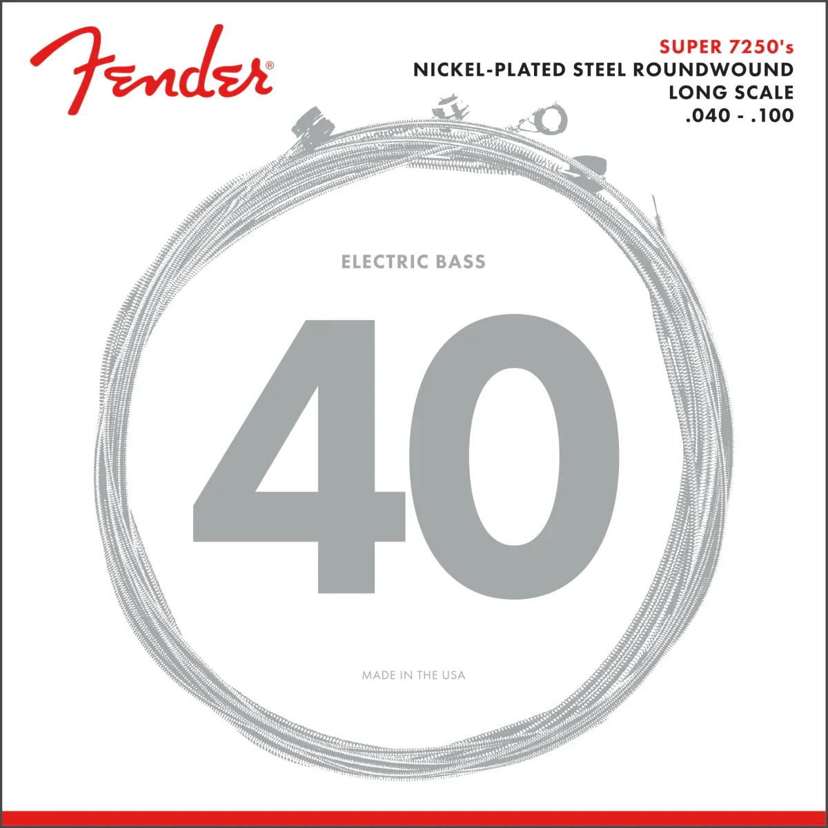 Juego de Cuerdas para Bajo Fender Super 7250