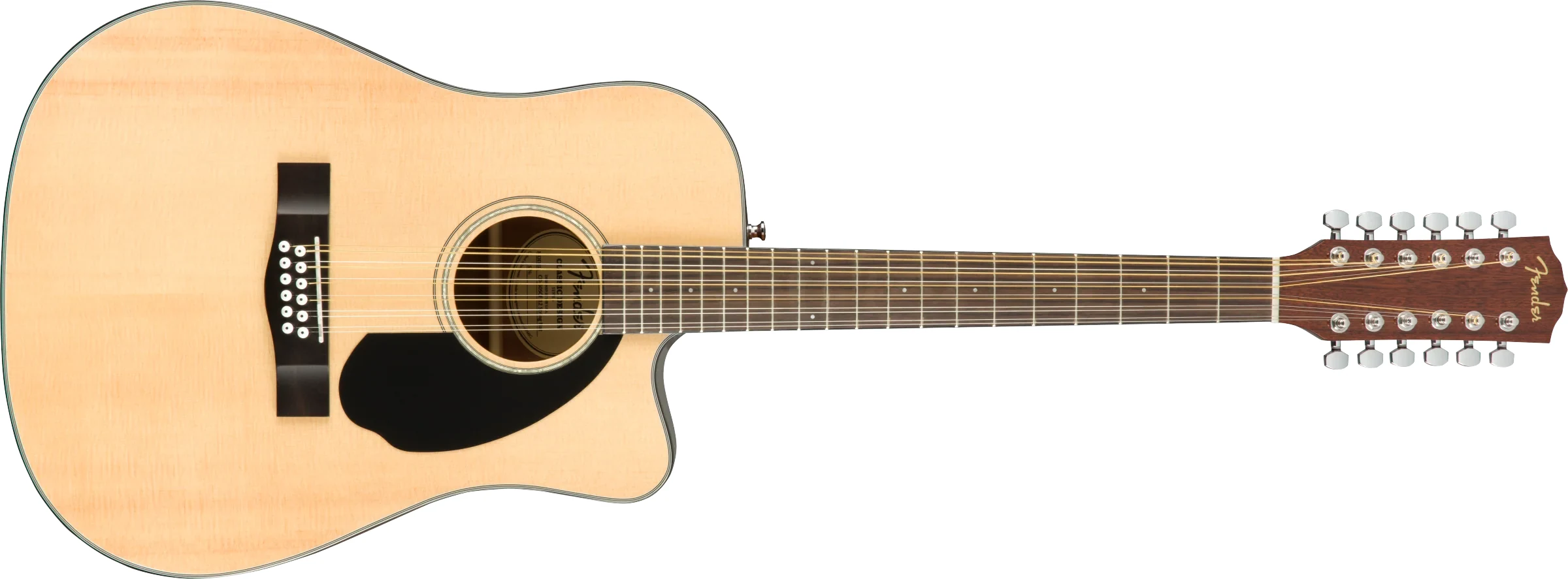 Fender CD60SCE Guitarra Electroacústica de 12 Cuerdas