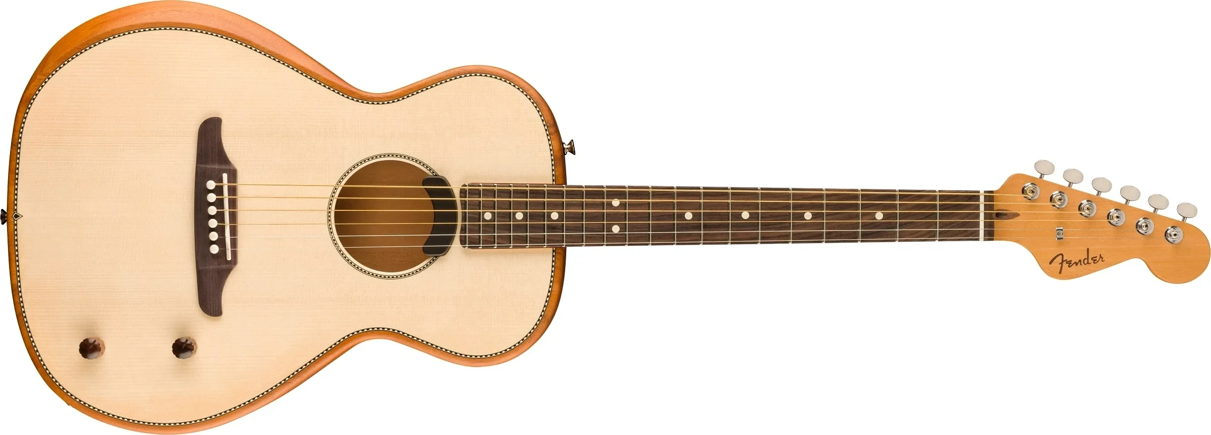 Fender Highway Series Parlor Guitarra Electroacústica Natural