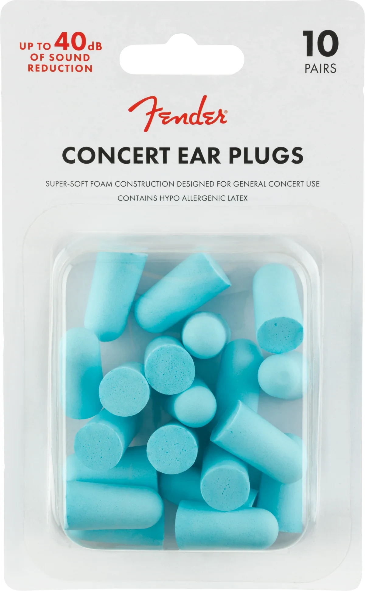 Fender Kit de 10 Tapones Concert Ear