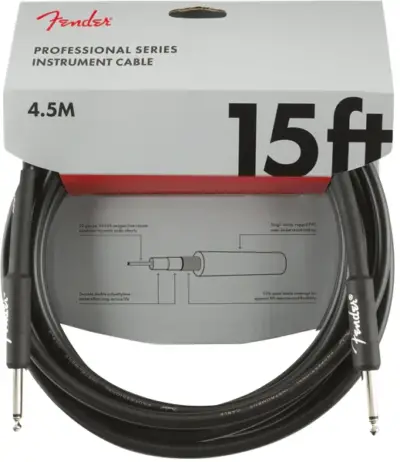 Cable para instrumento Fender serie Pro 4.5 metros