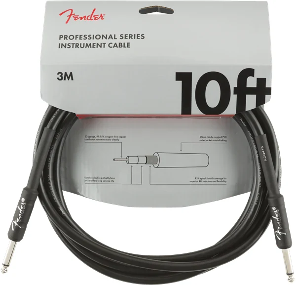 Fender Cable Instrumento Professional Series 3 Metros