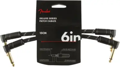 Fender Kit de 2 Cables de Parcheo Deluxe Series 15 cm