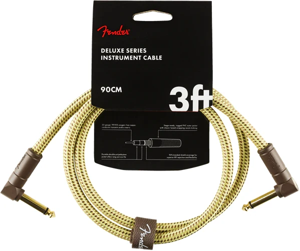Cable de instrumento Fender Tweed Deluxe 90 cm