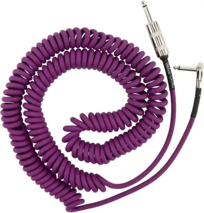 Cable de instrumento Fender Jimi Hendrix Voodoo Child 9 mts púrpura