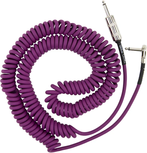 Cable de instrumento Fender Jimi Hendrix Voodoo Child 9 mts púrpura