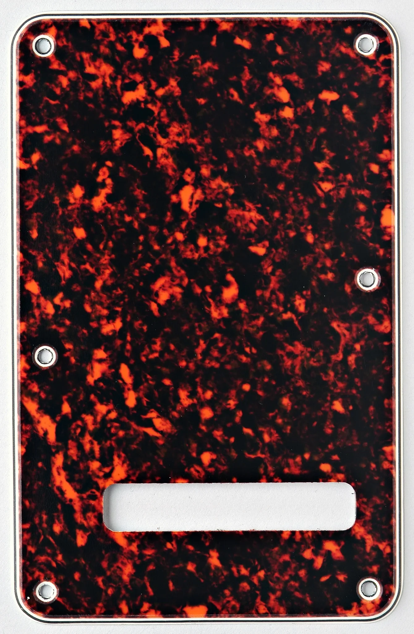 Placa trasera de trémolo para Fender Stratocaster con acabado tortoise