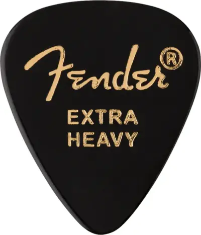 Fender Juego de 12 Plumillas Extra Heavy