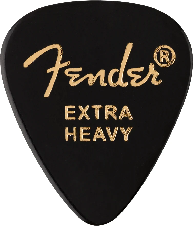 Fender Juego de 12 Plumillas Extra Heavy
