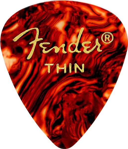 Fender Kit de 12 Plumillas Thin Shell Classic