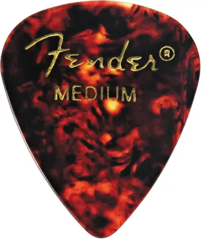 Fender Kit de 12 Plumillas Medium Shell Classic