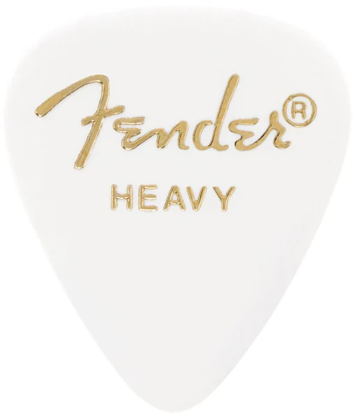 Fender Juego de 12 Plumillas Heavy
