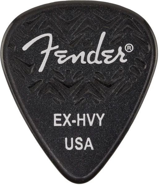 Juego de 6 Plumillas Fender 351 Wavelength Extra-Heavy