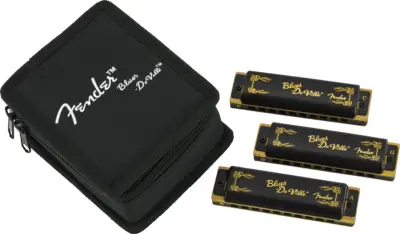Set de 3 Armónicas Blues Deville
