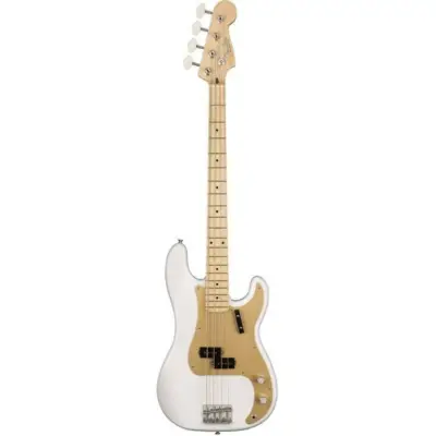 Bajo Fender American Original '50s Precision – White Blonde