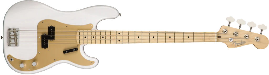Bajo Fender American Original '50s Precision – White Blonde - Imagen 2