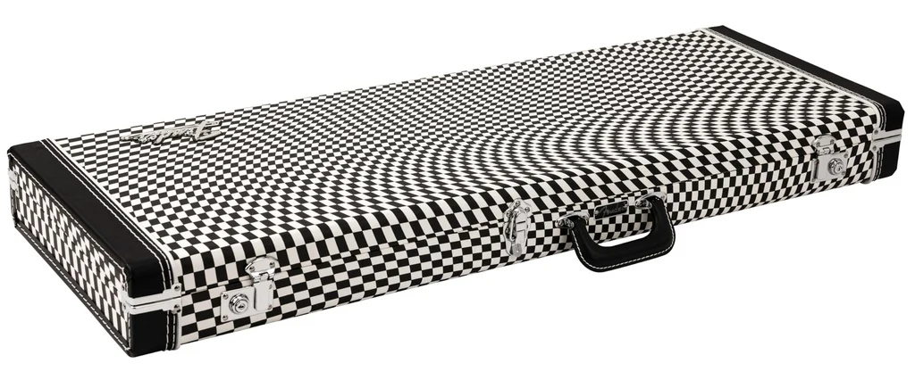 Estuche de Madera Fender Classic Series para Stratocaster y Telecaster - Wavy Checkerboard - Imagen 4