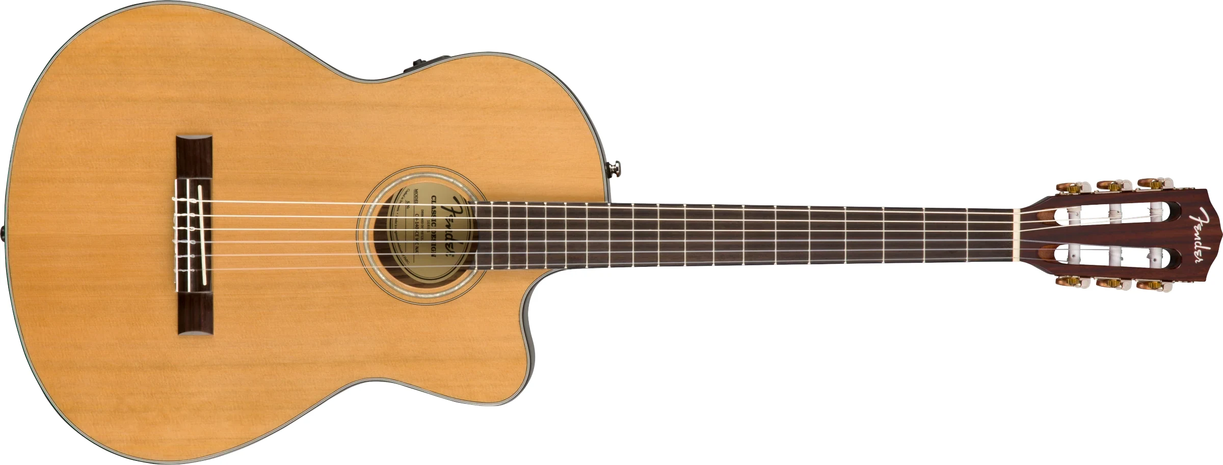 Fender Electroacústica Nylon CN140SCE Thinline