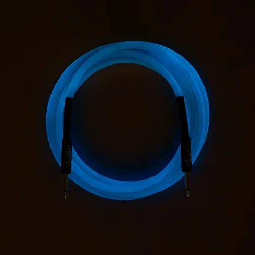 FENDER PROFESSIONAL GLOW-IN-THE-DARK CABLE – 18.6 FT AZUL 0990818108 - Imagen 2
