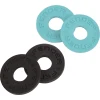 Bloques de Correa Fender, Paquete de 4, Negro (2) y Daphne Blue (2)