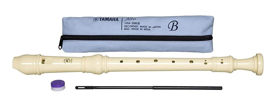 Flauta Alto de Plástico en Fa (F) Yamaha YRA-28BIII Marfil