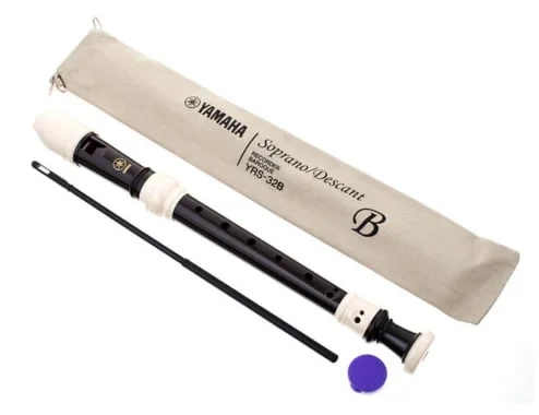 Flauta dulce soprano Yamaha YRS-32B color café - Imagen 2