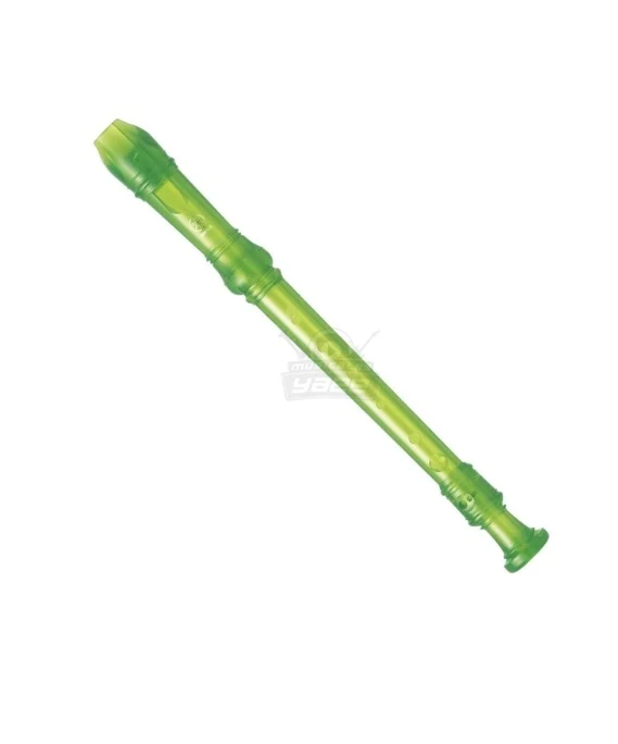 Flauta dulce soprano Yamaha YRS-20BG verde translúcida - Imagen 3