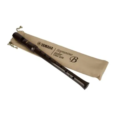 Flauta Soprano de Plástico Yamaha YRN22B Café