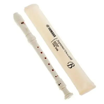 Flauta Soprano Barroca Color Hueso Yamaha YRS24B