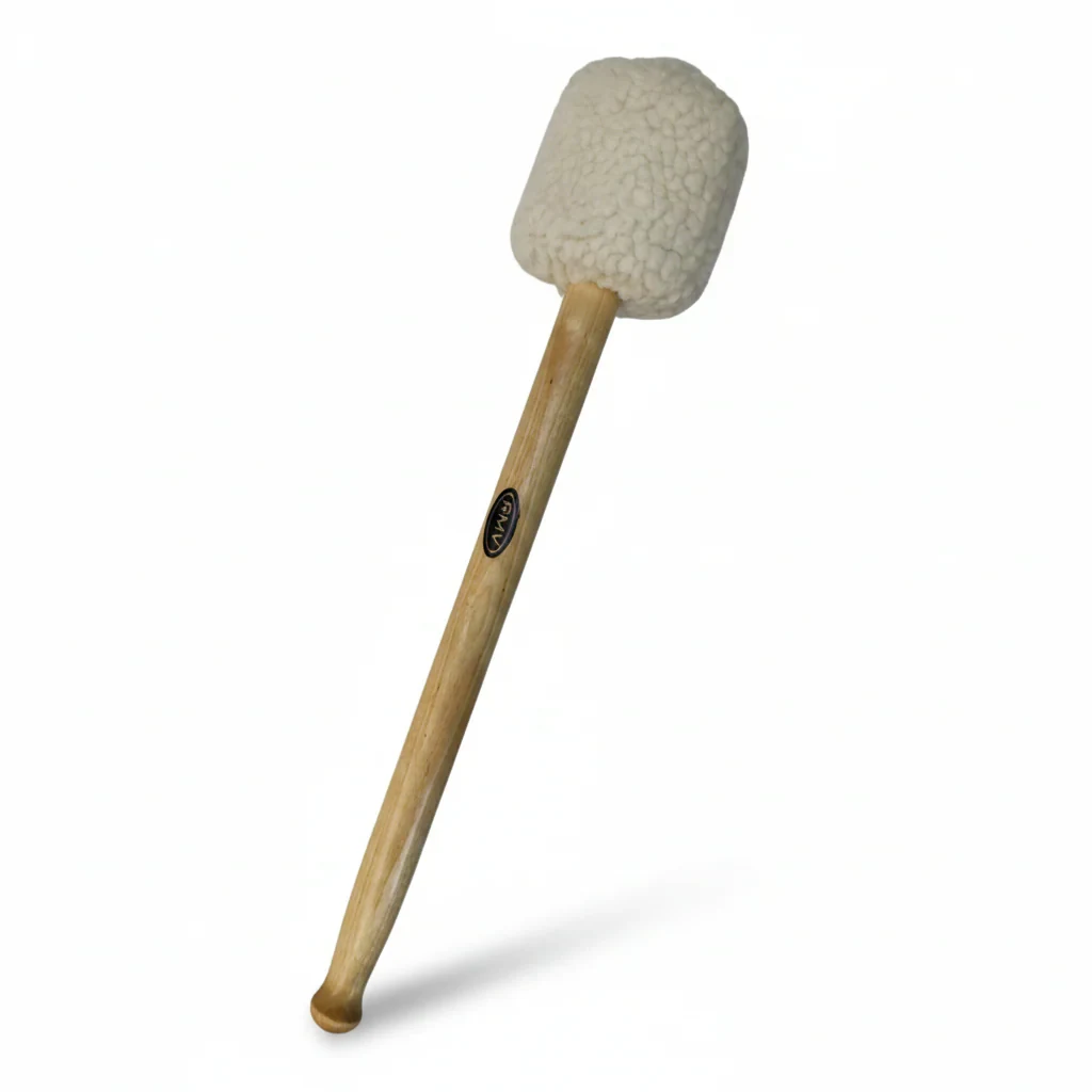 Fleet Music | Baquetón con Fieltro de Madera de Arce para Tambora