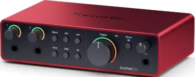 Focusrite Scarlett 2i2 Cuarta Generación