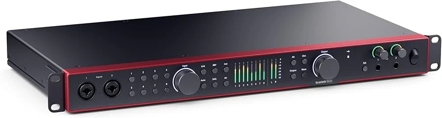Focusrite Scarlett 18i20 Interfaz USB Rack 1U - Imagen 2