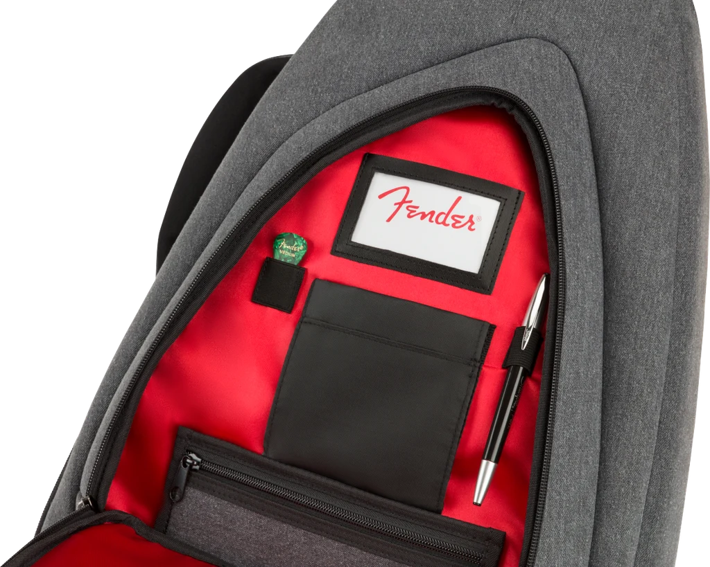 Funda Fender Softcase FE920 para guitarra eléctrica Gray Denim - Imagen 2
